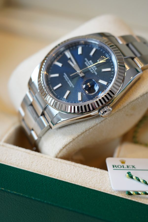 Rolex Datejust 41 126334 41 mm Blue Dial, Fluted - December 2023 - Image 2