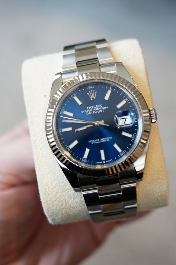 Rolex Datejust 41 126334 41 mm Blue Dial, Fluted - December 2023