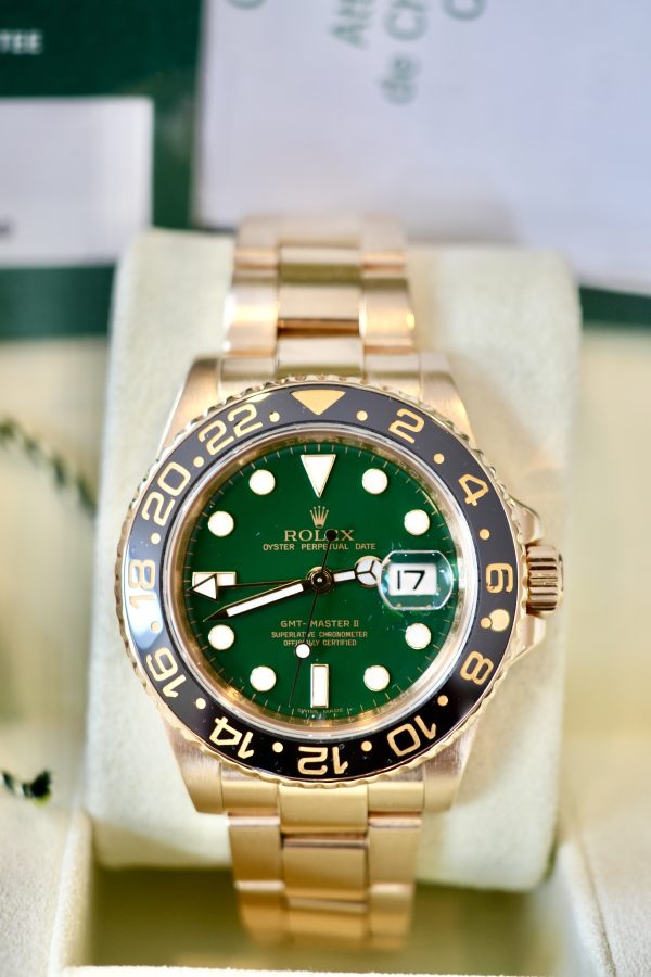 Rolex GMT-Master II 116718LN - Discontinued 2007 W Rolex Service Box & Papers - Image 2