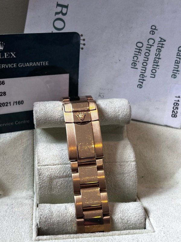 2005 Rolex Cosmograph Daytona Solid Yellow Gold 116528 With 2021 ROLEX SERVICE - Image 4