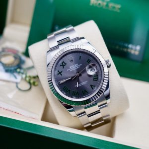 2025 UNWORN Rolex Datejust 41mm 126334 Wimbledon Dial FULL SET INC RECEIPT