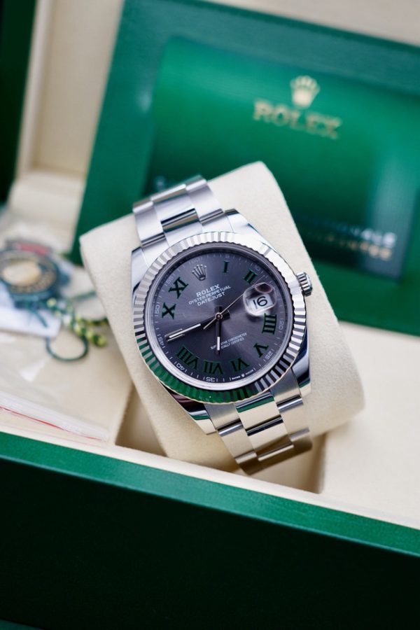 2025 UNWORN Rolex Datejust 41mm 126334 Wimbledon Dial FULL SET INC RECEIPT