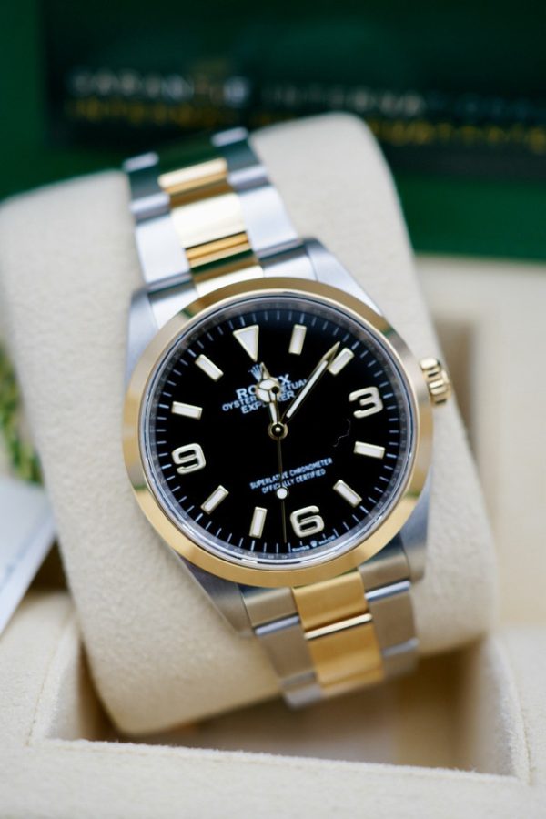 2023 Rolex 124273 Explorer 36mm Bi-Metal Black Dial Full Set - STUNNING WATCH - Image 3