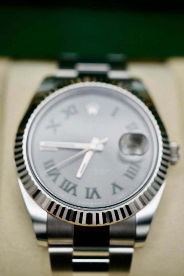 2025 UNWORN Rolex Datejust 41mm 126334 Wimbledon Dial FULL SET INC RECEIPT - Image 4