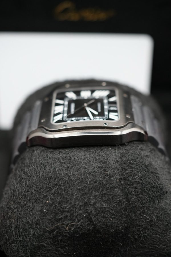2024 Cartier Santos de Cartier Men's Black ADLC- WSSA0039 FULL SET - Image 5
