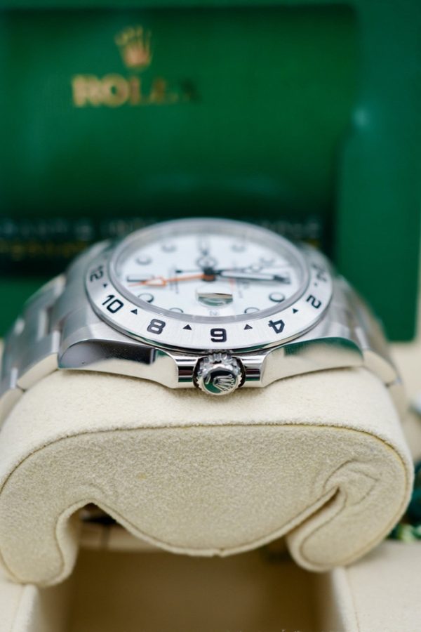 2021 Rolex Explorer II 226570 White Dial Full Set UNWORN with Purchase receipt - Image 6