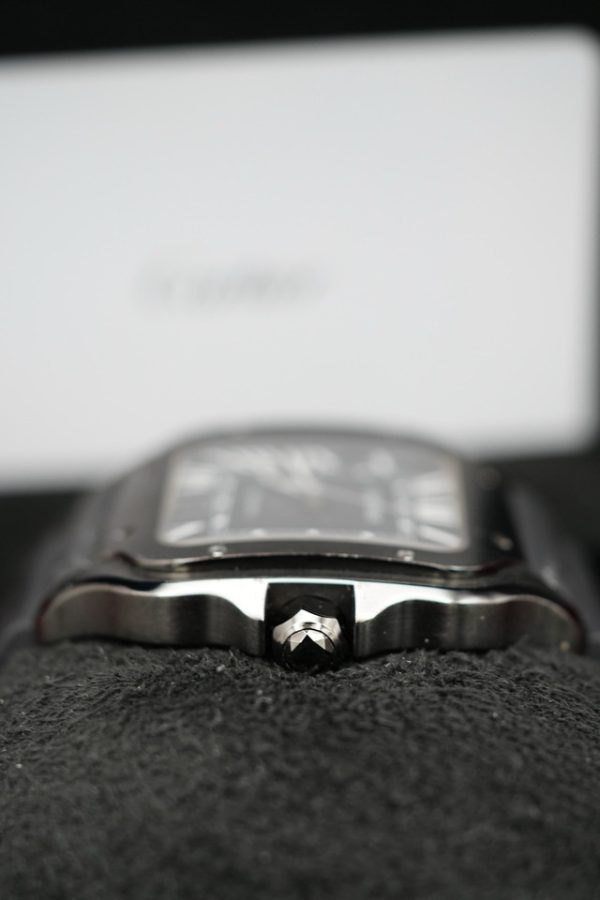2024 Cartier Santos de Cartier Men's Black ADLC- WSSA0039 FULL SET - Image 7