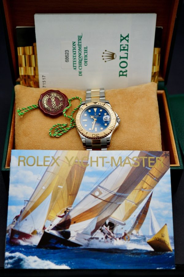 ROLEX Yacht master 68623 Blue Dial Steel & Gold - FULL SET EXCELLENT CONDITION! - Image 8