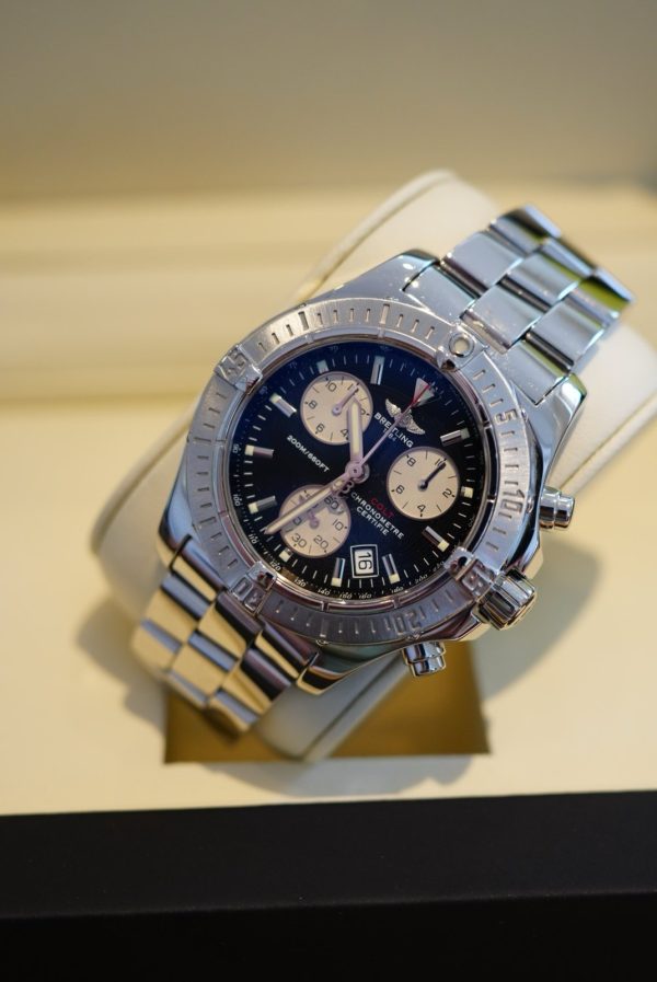 Breitling Colt Silver Men's Watch - A73380 Immaculate