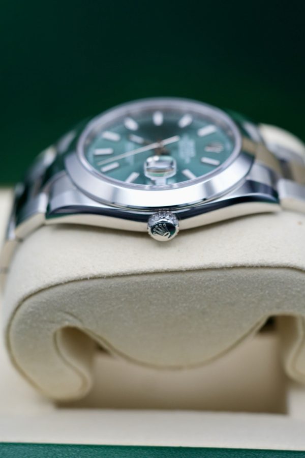 2025 Rolex Datejust 41 Mint Green Dial - 126300 NEW STYLE BOX & PAPERS - Image 5