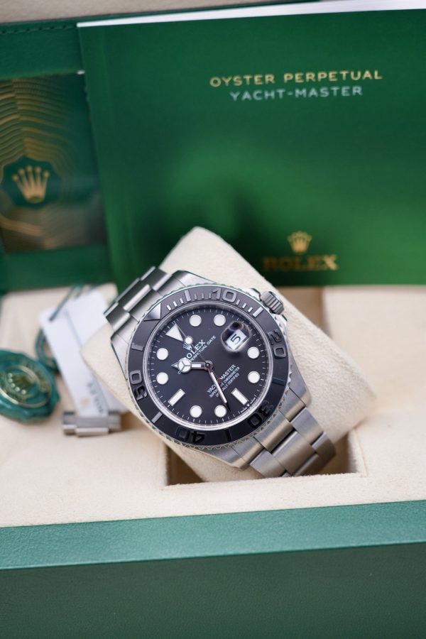 2024 Rolex Yacht Master 42 226627 Black Dial RLX Titanium Box & Papers FULL SET - Image 2