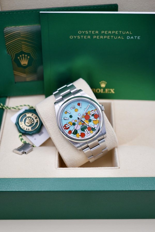Rolex Oyster Perpetual 124300 41 mm Celebration Dial 2024 FULL SET