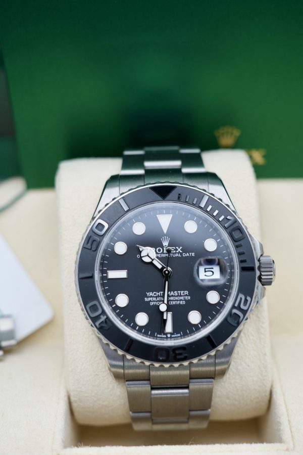 2024 Rolex Yacht Master 42 226627 Black Dial RLX Titanium Box & Papers FULL SET