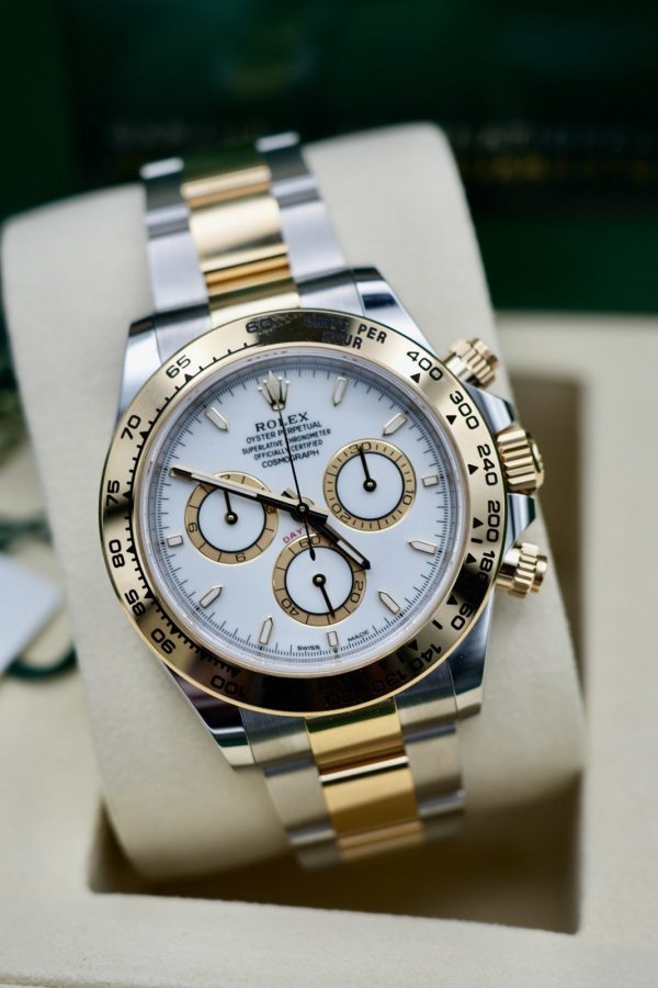 2025 UNWORN Rolex Daytona 126503 White Dial 18k Gold & Steel FULL SET