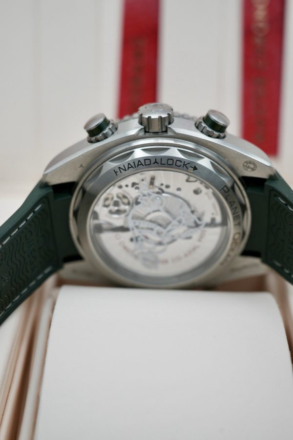 Omega Seamaster Planet Ocean Chrono Khaki Green 45.5mm - 2024 MINT With Receipt - Image 10
