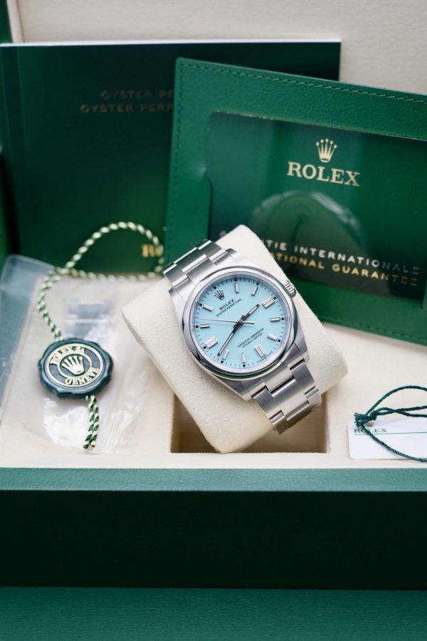 Rolex 126000 Tiffany OYSTER PERPETUAL 36mm 2025 UNWORN - Image 2