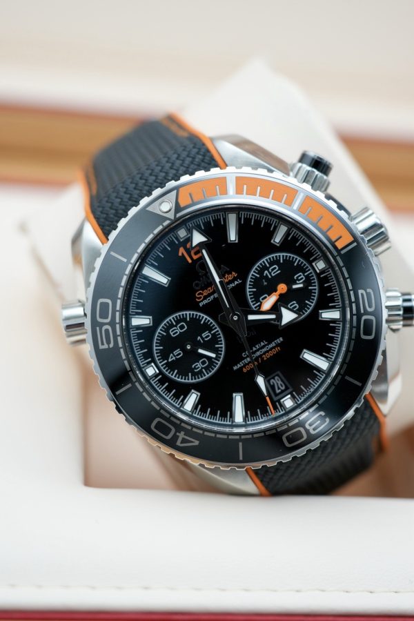 2023 Omega Planet Ocean Co-Axial Master Chronograph 215.32.46.51.01.001 FULL SET