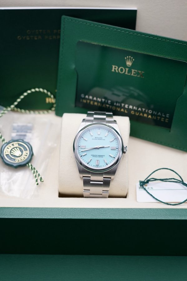 Rolex 126000 Tiffany OYSTER PERPETUAL 36mm 2025 UNWORN - Image 3