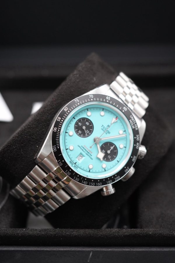 Tudor Black Bay Chrono 79360N Blue Flamingo April 2025