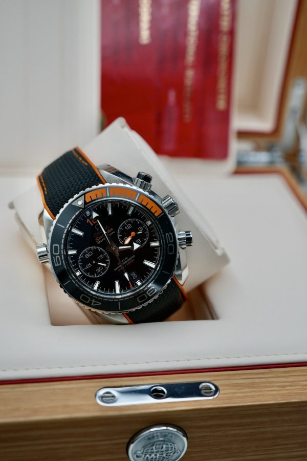 2023 Omega Planet Ocean Co-Axial Master Chronograph 215.32.46.51.01.001 FULL SET - Image 3