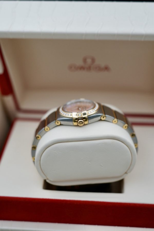 Omega Constellation 123.25.24.60.55.010 PINK MOTHER OF PEARL DIAL - ALL FACTORY - Image 5