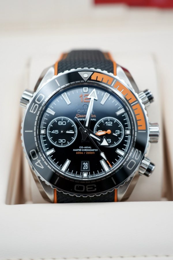 2023 Omega Planet Ocean Co-Axial Master Chronograph 215.32.46.51.01.001 FULL SET - Image 7