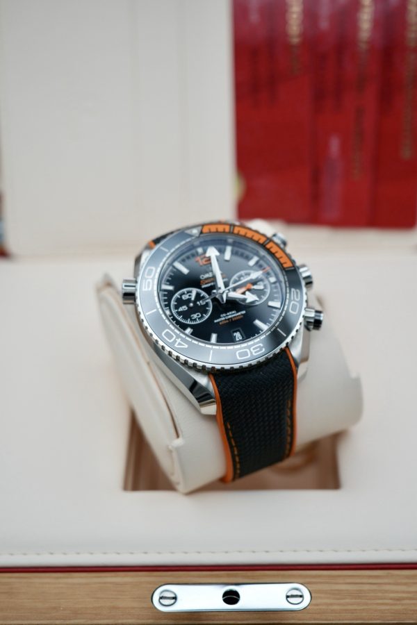 2023 Omega Planet Ocean Co-Axial Master Chronograph 215.32.46.51.01.001 FULL SET - Image 8