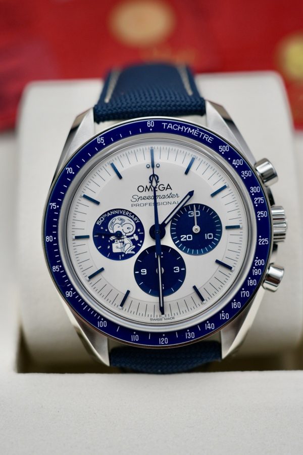 OMEGA Speedmaster SILVER SNOOPY 310.32.42.50.02.001 Brand New UNWORN FULL SET - Image 3