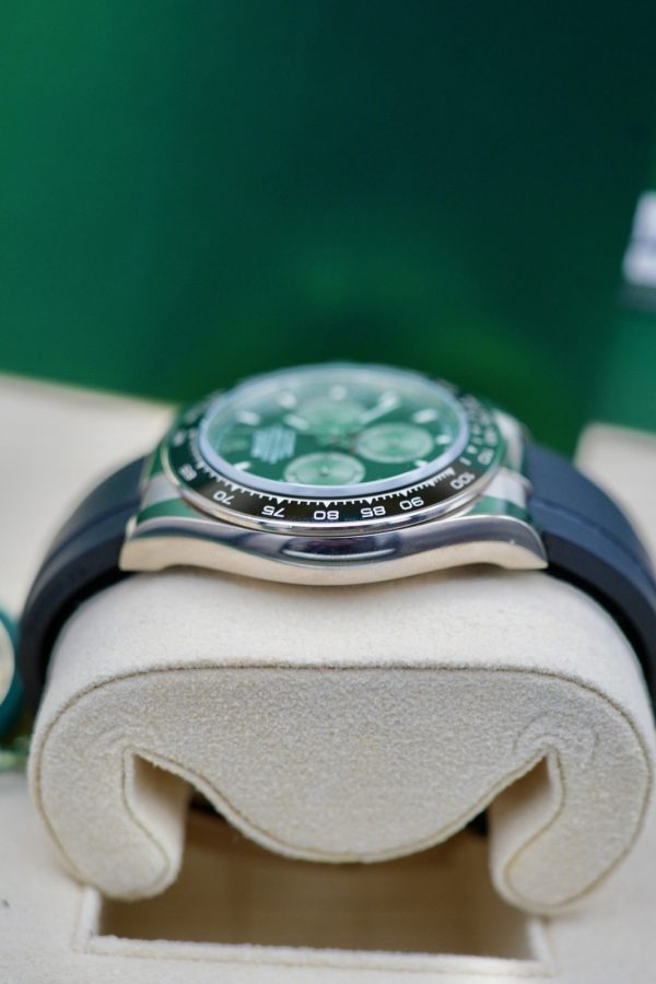 2024 ROLEX Cosmograph Daytona 126519LN White Gold Black Dial Oysterflex B&P - Image 12