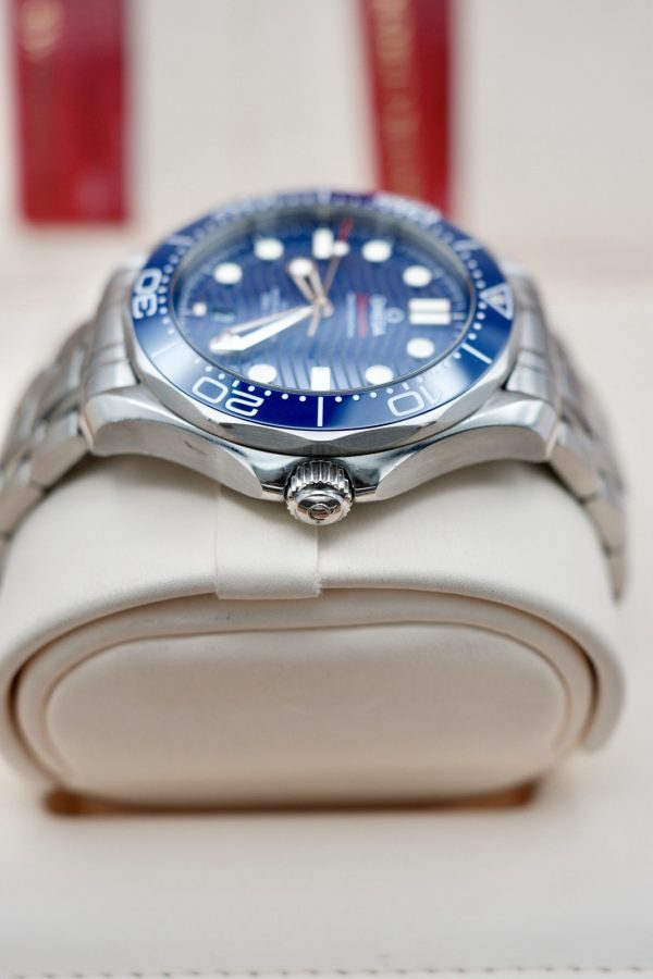 OMEGA Seamaster Diver 300m Blue Watch 42mm 2019 Full Set 210.32.42.20.03.001 - Image 5