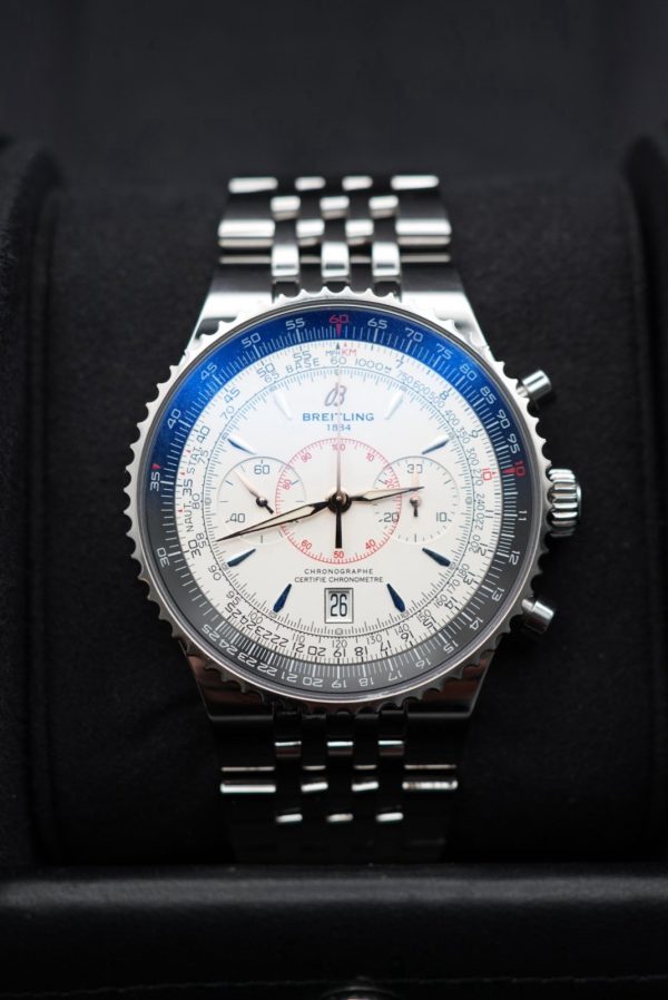 Breitling Montbrillant White Men's Watch - A23340 - Image 6