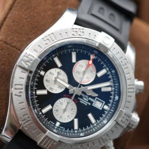 Breitling Super Avenger II Men's Black Watch - A1337111/BC28