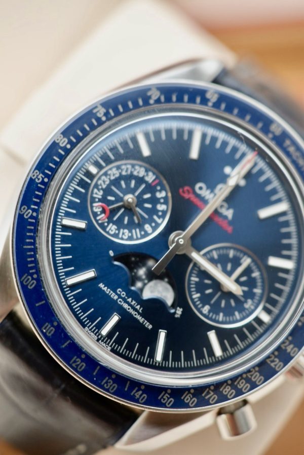 OMEGA Speedmaster Blue Men's Watch - 304.33.44.52.03.001 Registered 2019 - Image 7