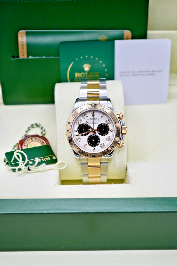 Rolex Daytona 116523 White Racing Dial 2013 with 2024 Rolex Service!