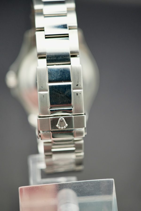 Rolex Yacht Master 40 16622 40 mm Platinum Dial Stainless Steel 2008 Watch - Image 6