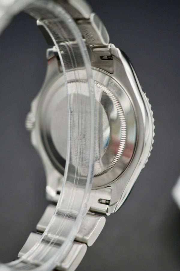 Rolex Yacht Master 40 16622 40 mm Platinum Dial Stainless Steel 2008 Watch - Image 7