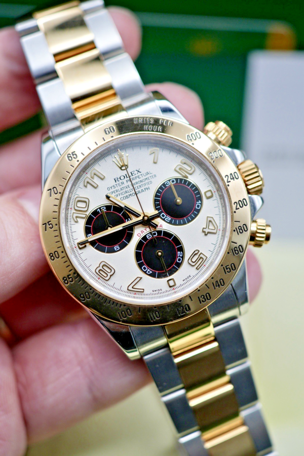 Rolex Daytona 116523 White Racing Dial 2013 with 2024 Rolex Service! - Image 8