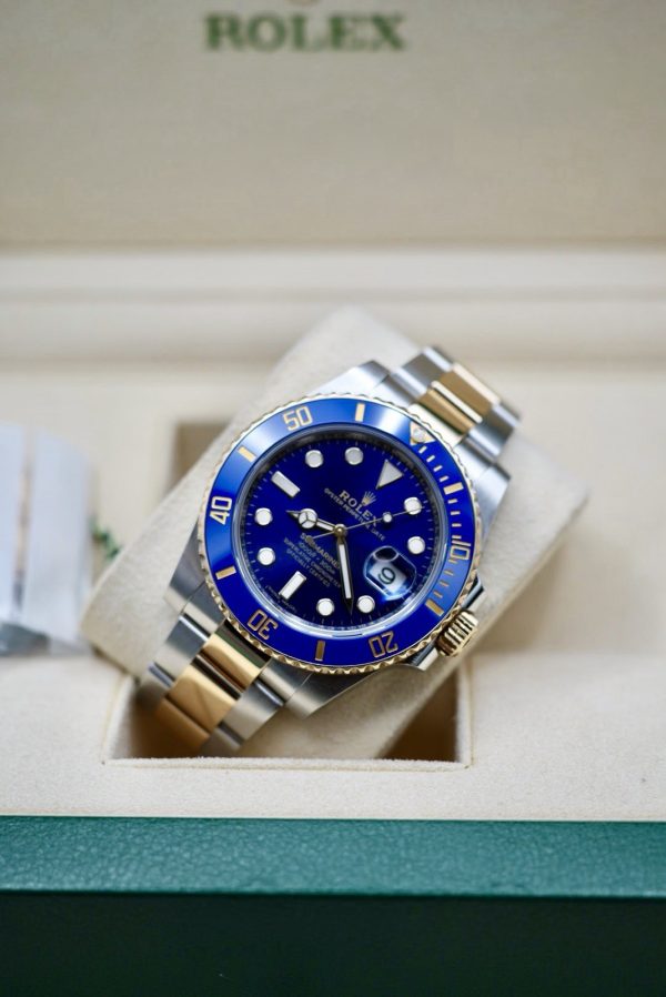 Rolex Submariner Blue Men's Watch - 116613LB Registered 2018