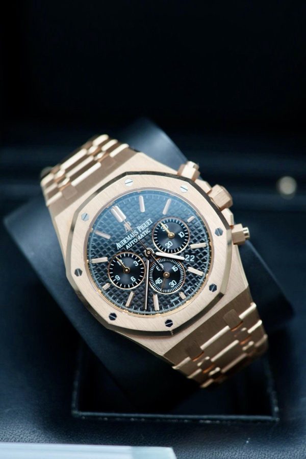Audemars Piguet Royal Oak Chronograph 26320OR.OO.1220OR.02 Watch Rose Gold 2016