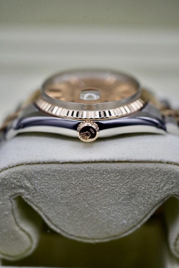 Rolex Datejust Gold Men's Watch - 16013 box and papers - Image 6