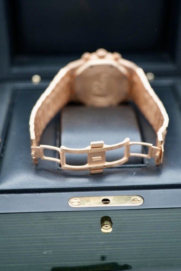 Audemars Piguet Royal Oak Chronograph 26320OR.OO.1220OR.02 Watch Rose Gold 2016 - Image 6