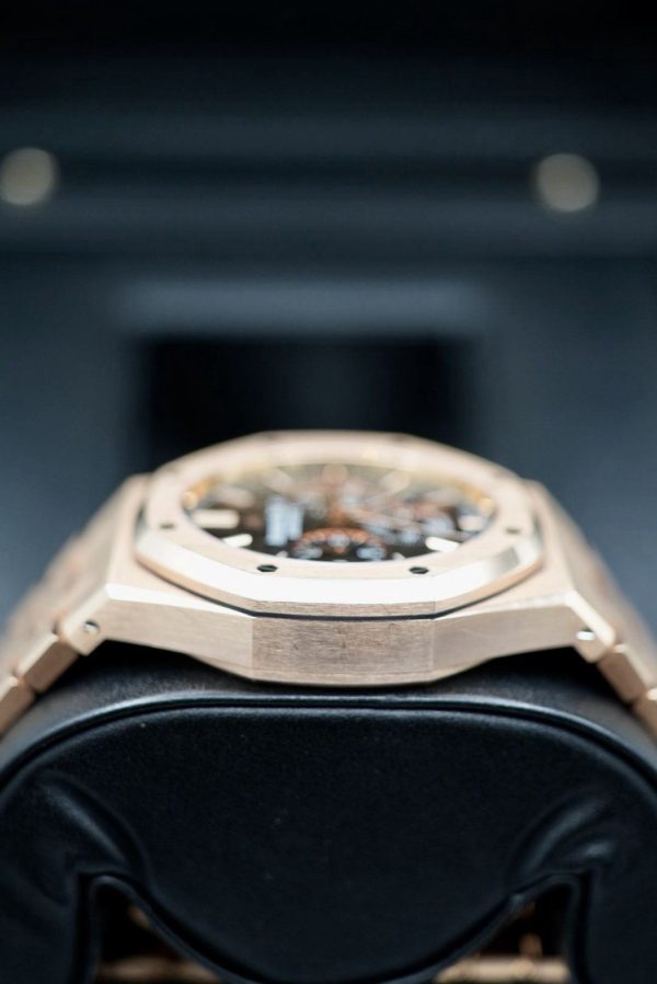 Audemars Piguet Royal Oak Chronograph 26320OR.OO.1220OR.02 Watch Rose Gold 2016 - Image 8