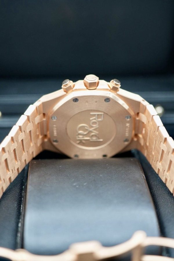 Audemars Piguet Royal Oak Chronograph 26320OR.OO.1220OR.02 Watch Rose Gold 2016 - Image 10